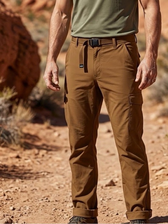 Prana Other - Men's Prana Pants size 40x30 Brown Stretch Zion Slim Cargo Pants Hiking Pants